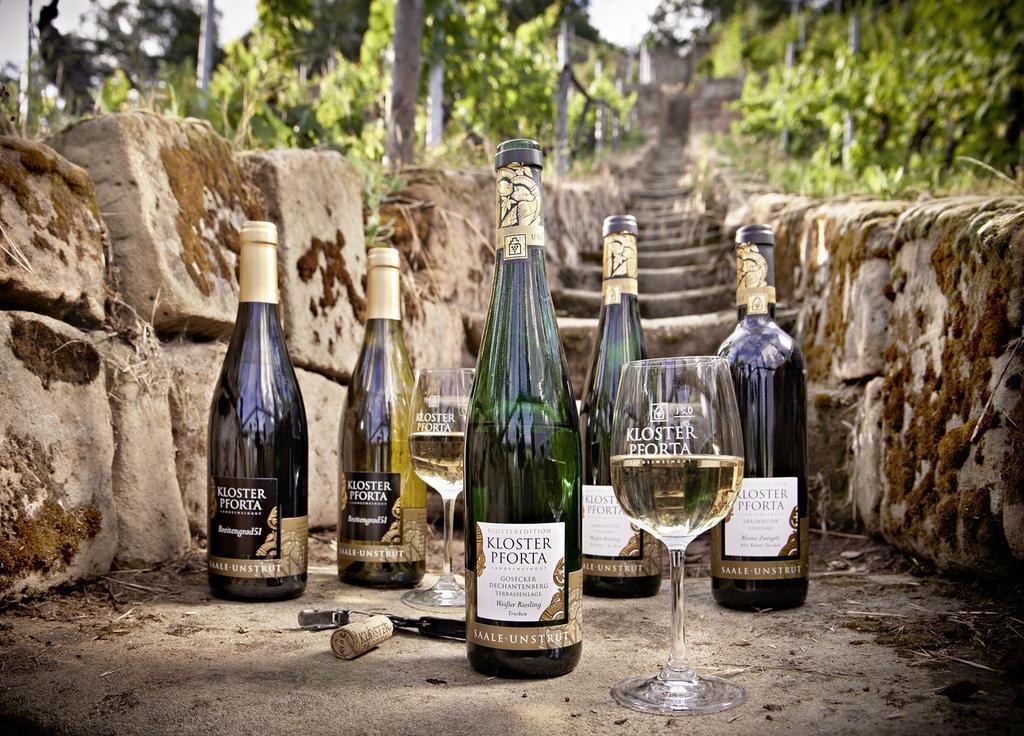 Ferienwohnung Weingut Kloster Pforta Наумбург Стая снимка